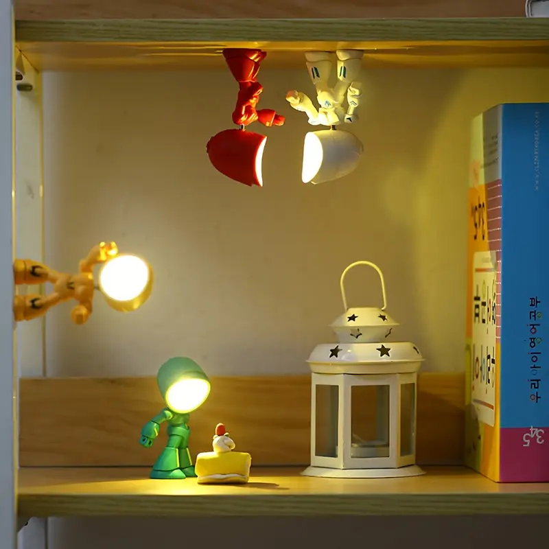 1 mini night light led cartoon cute   light desktop decoration desk lamp holiday gift ideal gift for bothday Product details 4