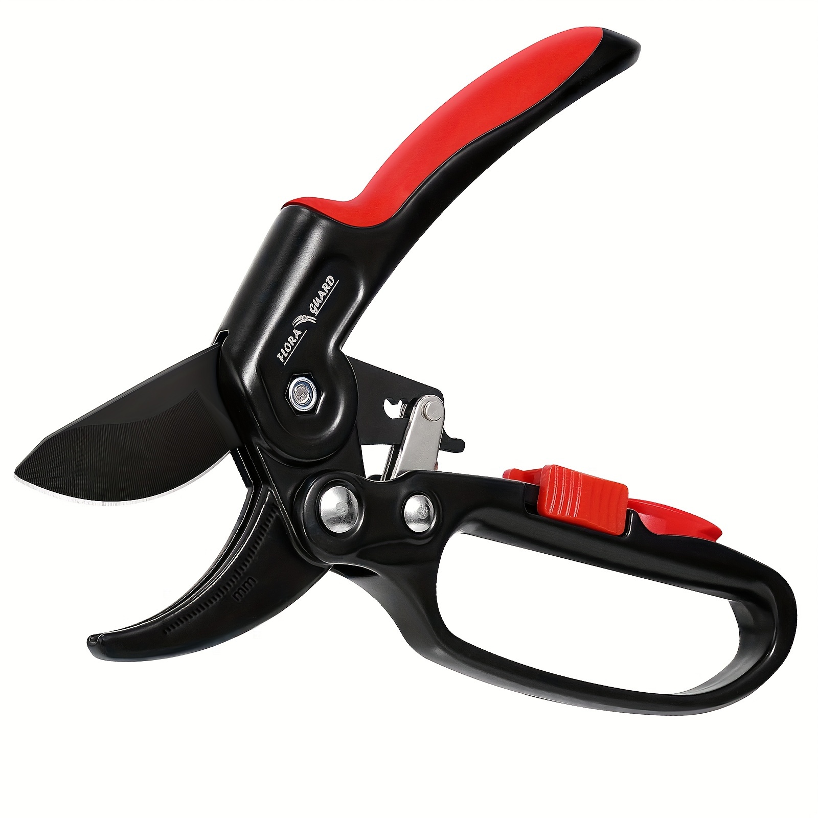 

Garden Clippers, Professional Ratchet Pruning Shears, Increases Cutting Power 3x, Sharp Gardening Scissors, Cutting Rose, Flower, Hedge, Stem, Tree, Perfect For Weak Hands & Arthritis