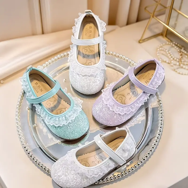 cute dress up shoes Otqutp Girls Ballet Dress Shoes Cute Shinny Rhinestone Princess Shoes Summer Flower Toddlers Party Dress up Shoes, Toddler Unisex, Size: 9.5-10 Years,