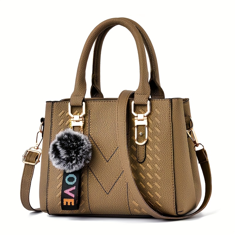 New Fashionable Women'S Bags, Versatile Shoulder And Crossbody Bags, Large Handbags for Middle-Aged Women, Perfect Gifts for Family image 6