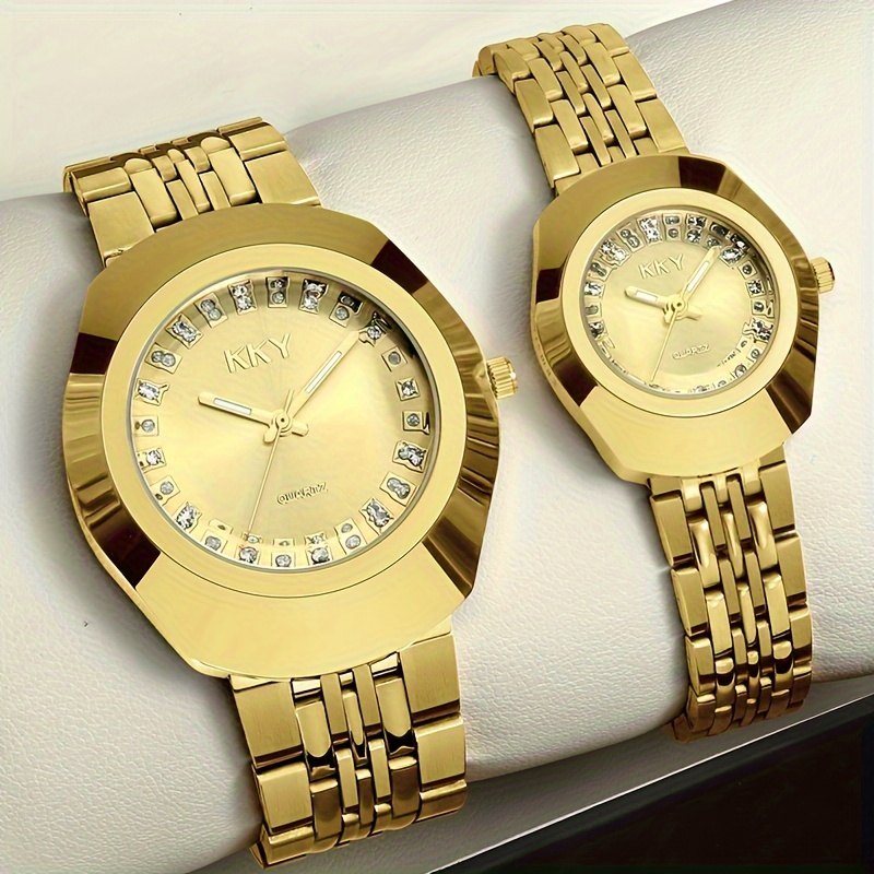 Couple wrist watch set best sale