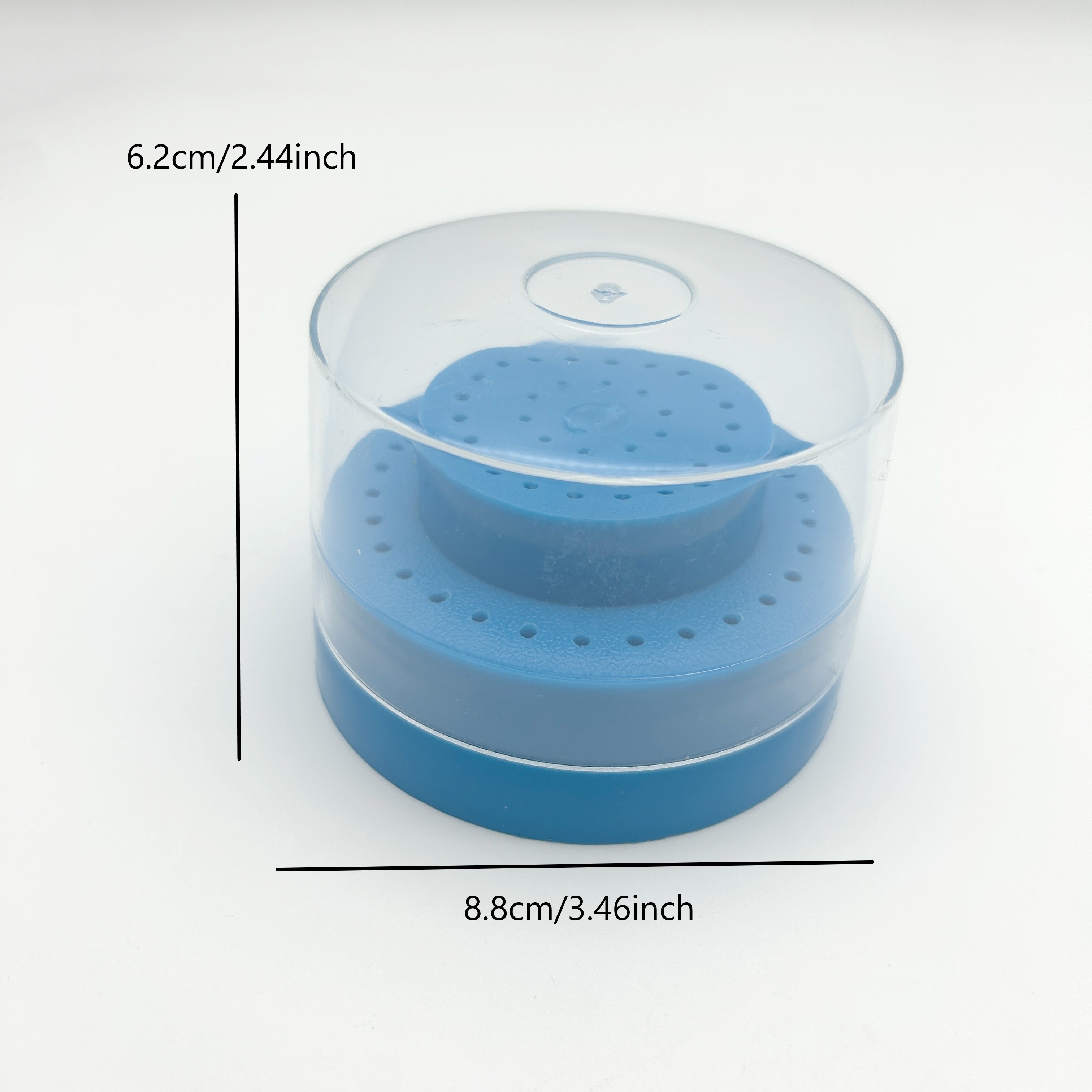 60 Holes Plastic Dental Bur Holder Disinfection Carbide Temu