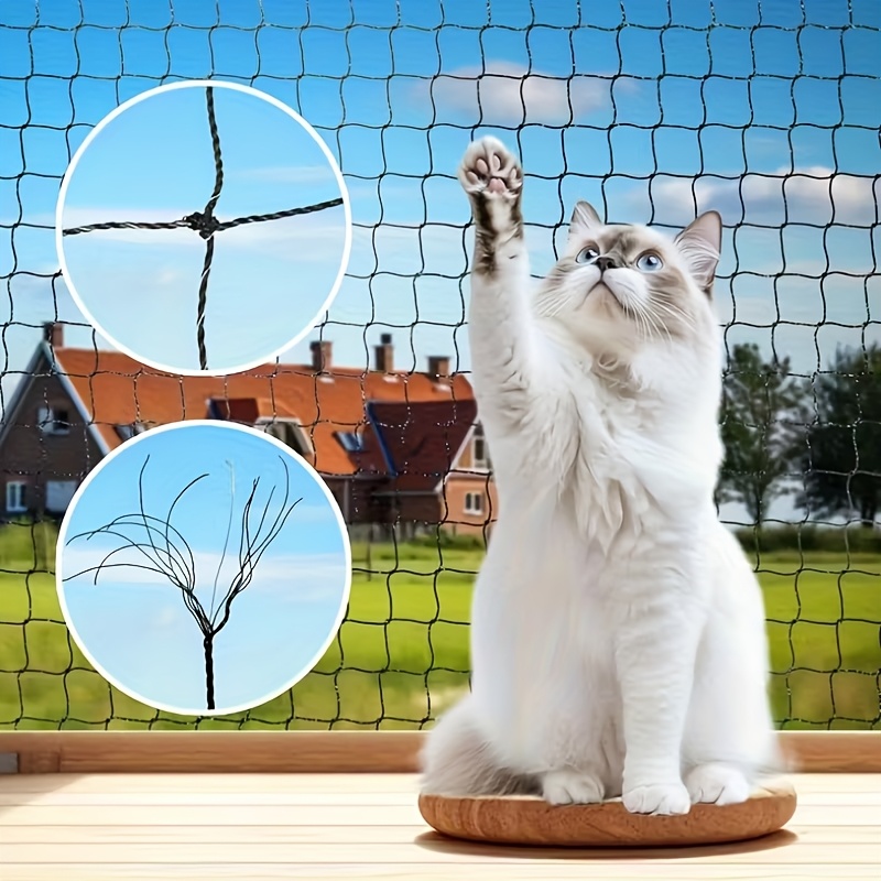Balcony Anti-fall Fence Safety Net, And Resistant To Tearing And Biting, Suitable For Pet Escape And Safety Barriers For And Windows, , Indoor And Outdoor Cat Nets, Outdoor Vegetables And Fruits