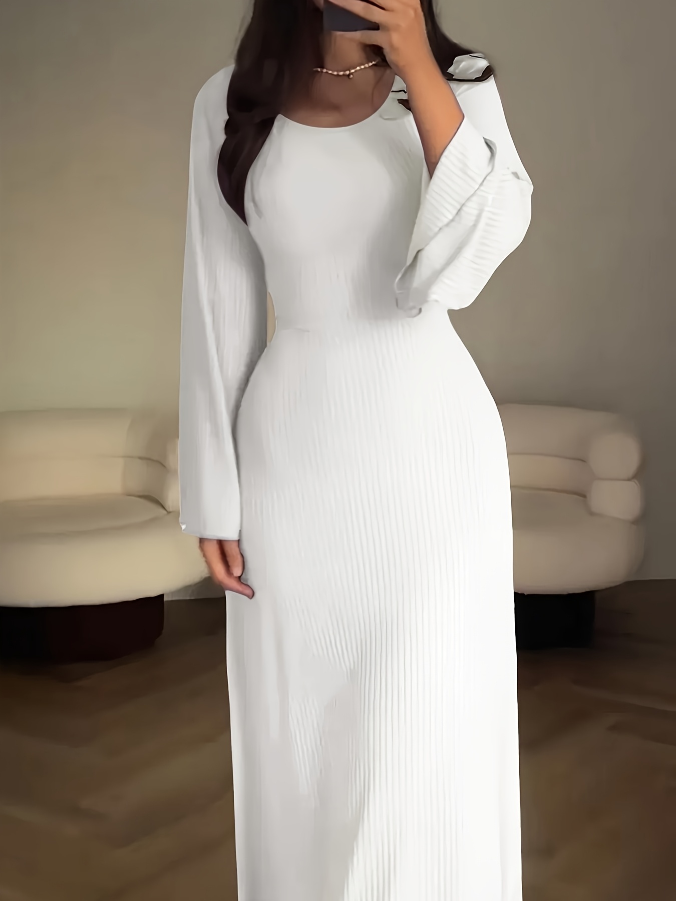 women's long sleeve cocktail dresses PRETTYGARDEN Floral Bodycon Maxi Dress Fall Elegant Mesh AZ Its made from high Size:46/2XL Cocktail Dresses Size 0