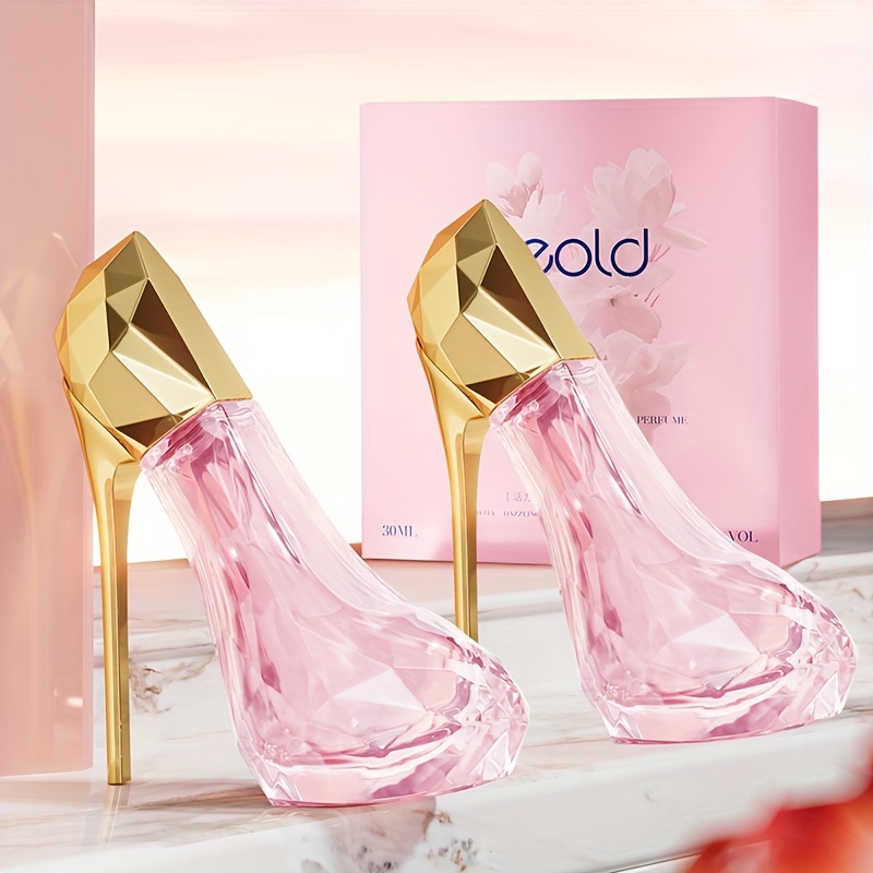 Pink Perfume Shaped As A Heel High Heel Perfume Sold On Temu