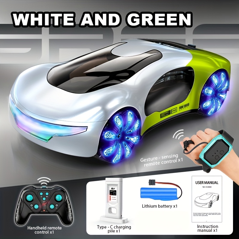 TEMU Coche de juguete, Coche RC de y , estilo de automóvil eléctrico de energía, con pila de carga (sin función de batería de almacenamiento), con