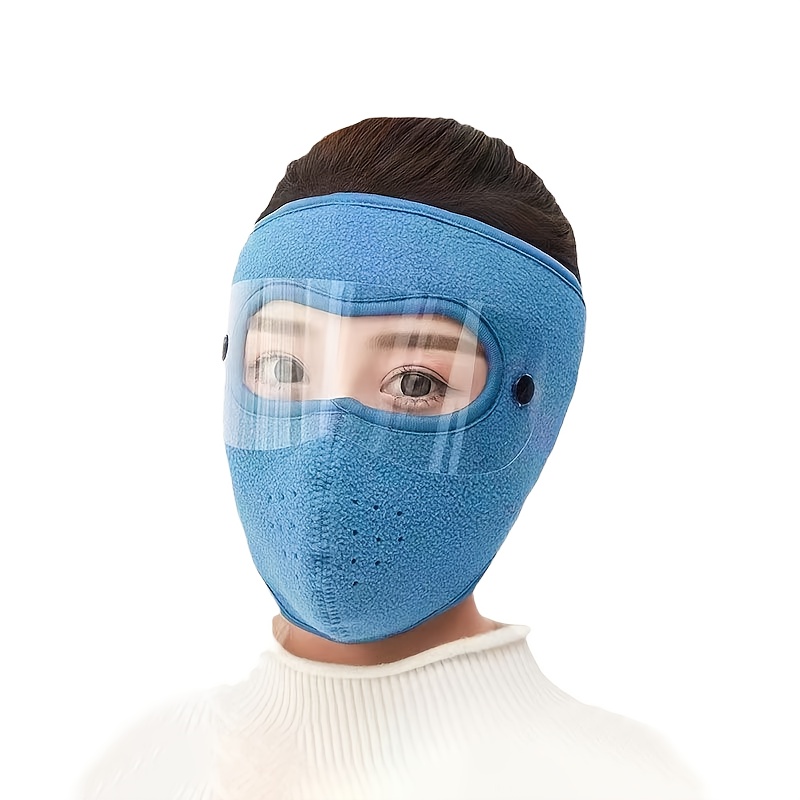 2pcs unisex thickened face mask with ear covers for autumn and winter Product details 9