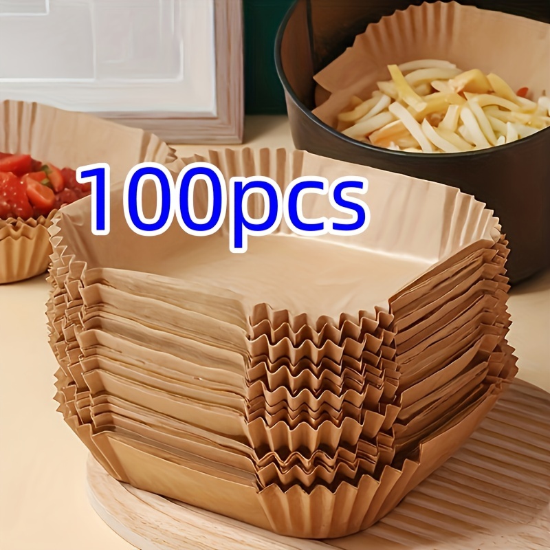 TEMU 100pcs Baking Liners For Healthy Cooking - Ovens, Air Fryers, And