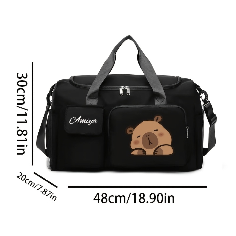 Customizable Large-Capacity Multi-Functional Handbag for Travel