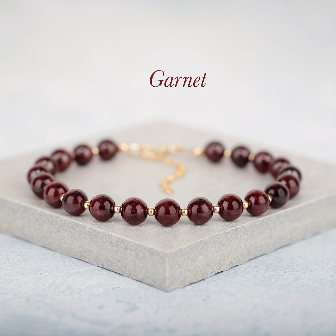 TEMU 1pz Braccialetto di Naturale - Elegante con e Perle Lucide, Design Unisex da Collana per Donne & , Regalo Compleanno/Anniversario/Natale/San