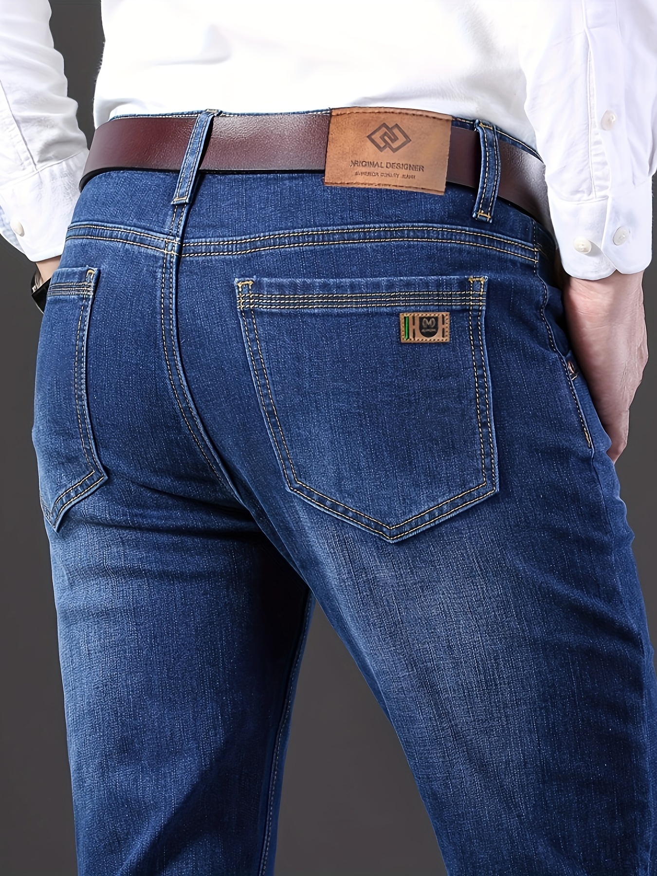 mens straight leg jeans with   design   everyday use in any season