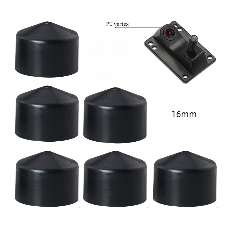 TEMU 6pcs 16mm Skateboard Top Pu Cup Center Caps, Skateboard Longboard Pivot Cups
