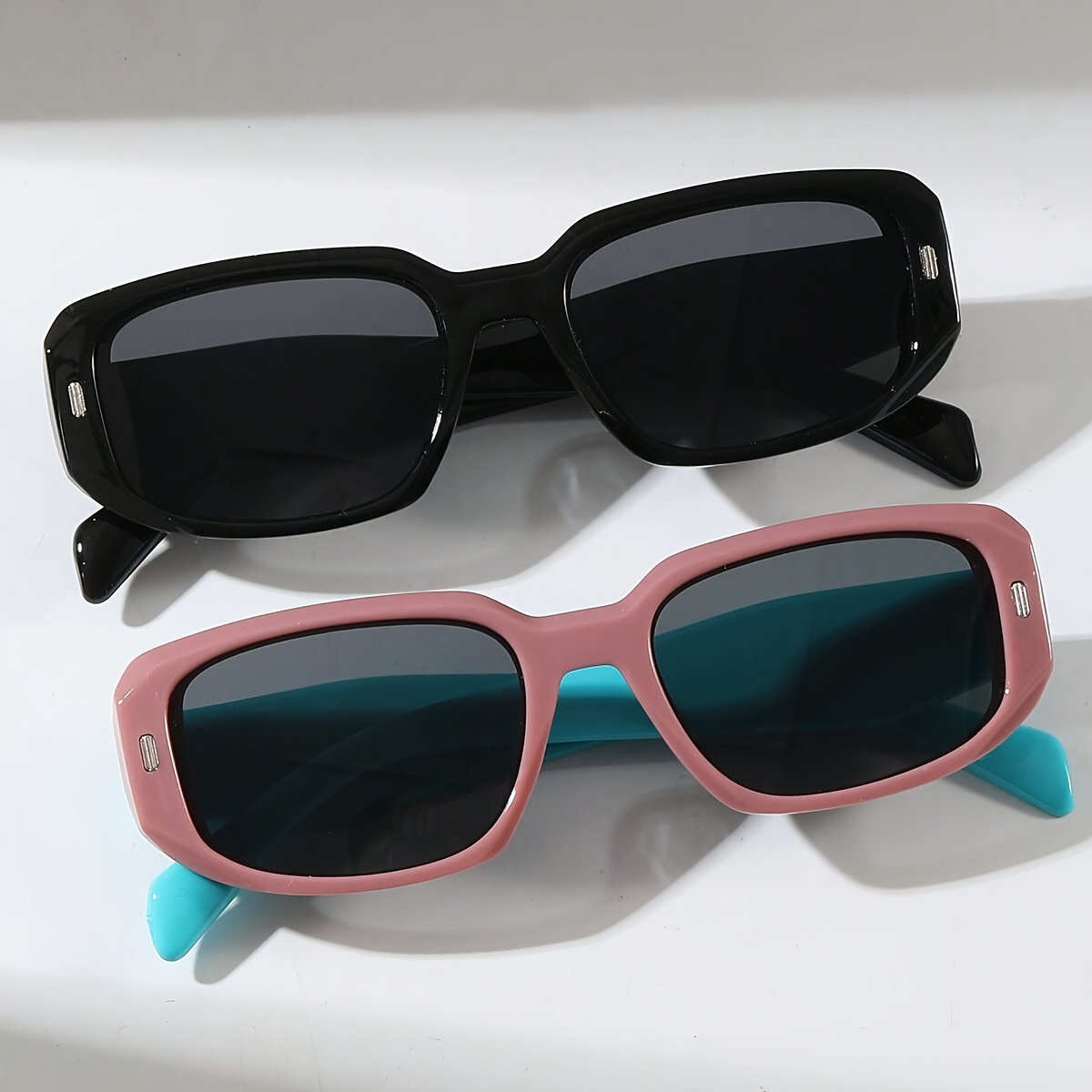 Cute Trendy Classic Rectangle Sunglasses For Boys Girls - Temu