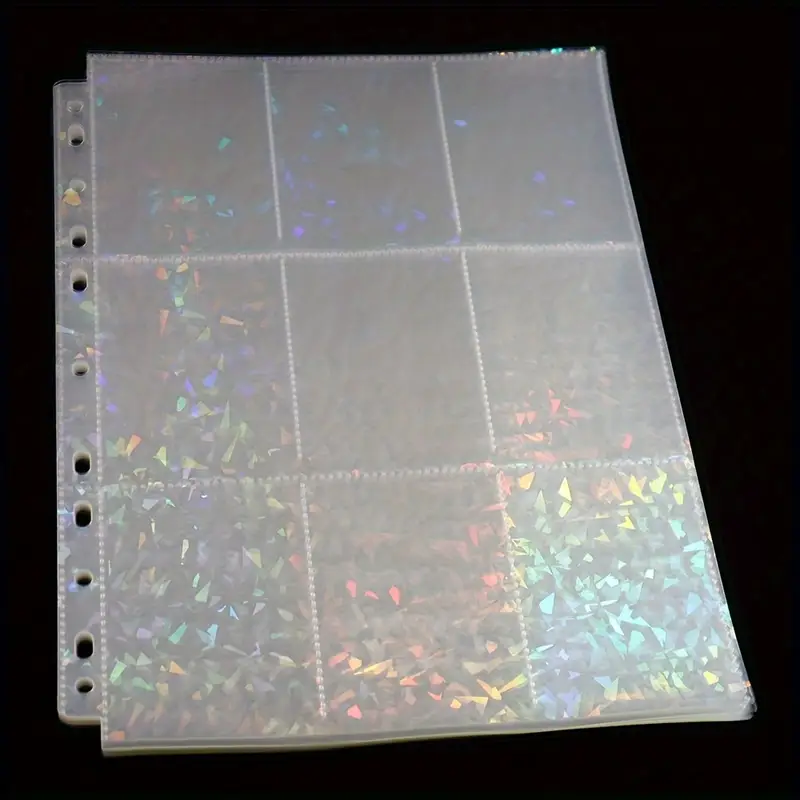 30 page binder 270 pocket clear holographic card - Temu 30 page binder 270 pocket clear holographic card - Temu