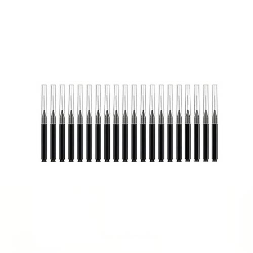 eyebrow brush with cap brow lamination brush for eyebrow and eyelash tinting nylon bristles abs plastic handle suitable for types