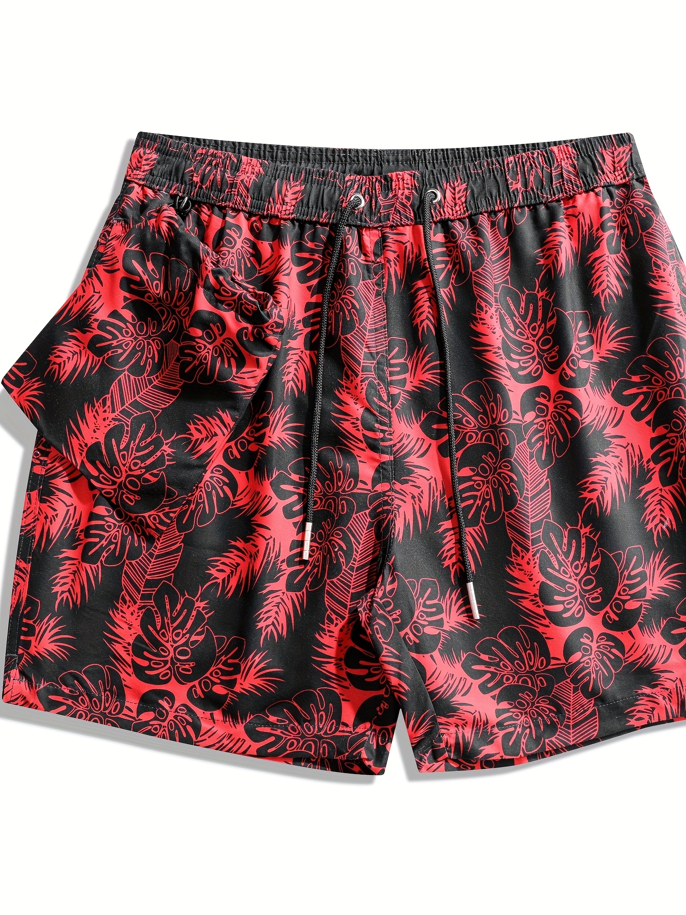 Lecoon Shorts Pantalon Corto Con Malla Larga Hombre Bañador Malla