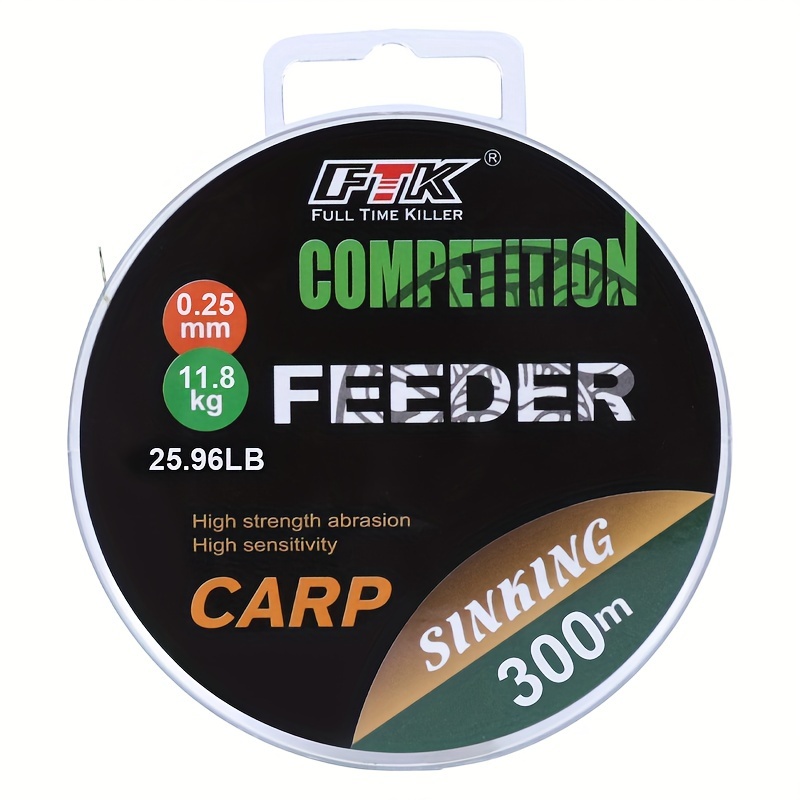 E-shop FTK 300M/328YDS Angelschnur 0.14Mm-0.50Mm 15.35LB-44.75LB Köder Schnur Angelschnur Monofilament Schnur