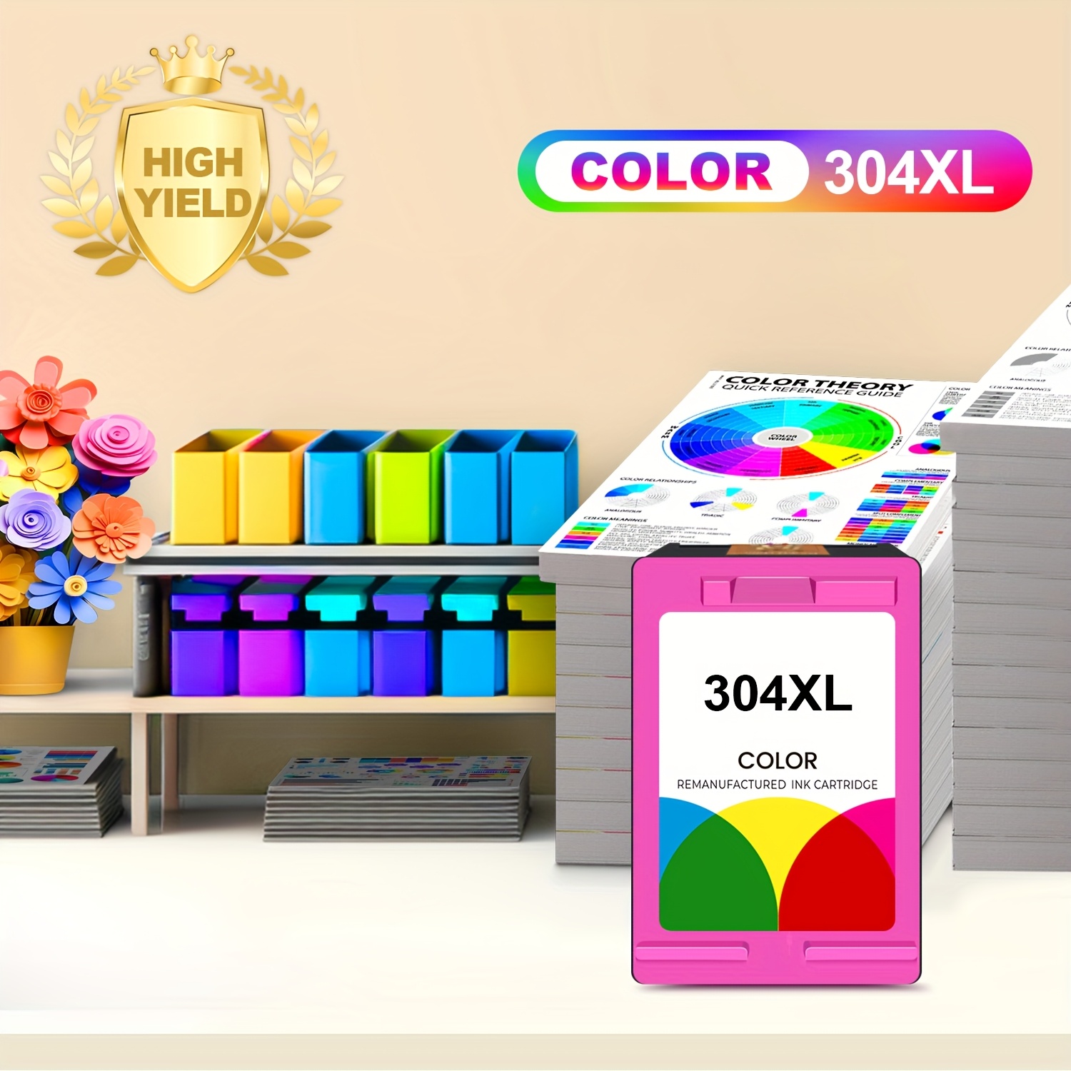 304xl Ink Cartridges Replacement For 304xl Black Color For 2620 2630 2632 3720 3721 3723 3724 3730 For 5010 5020 5030 5032 5034 5052 5055 Printer