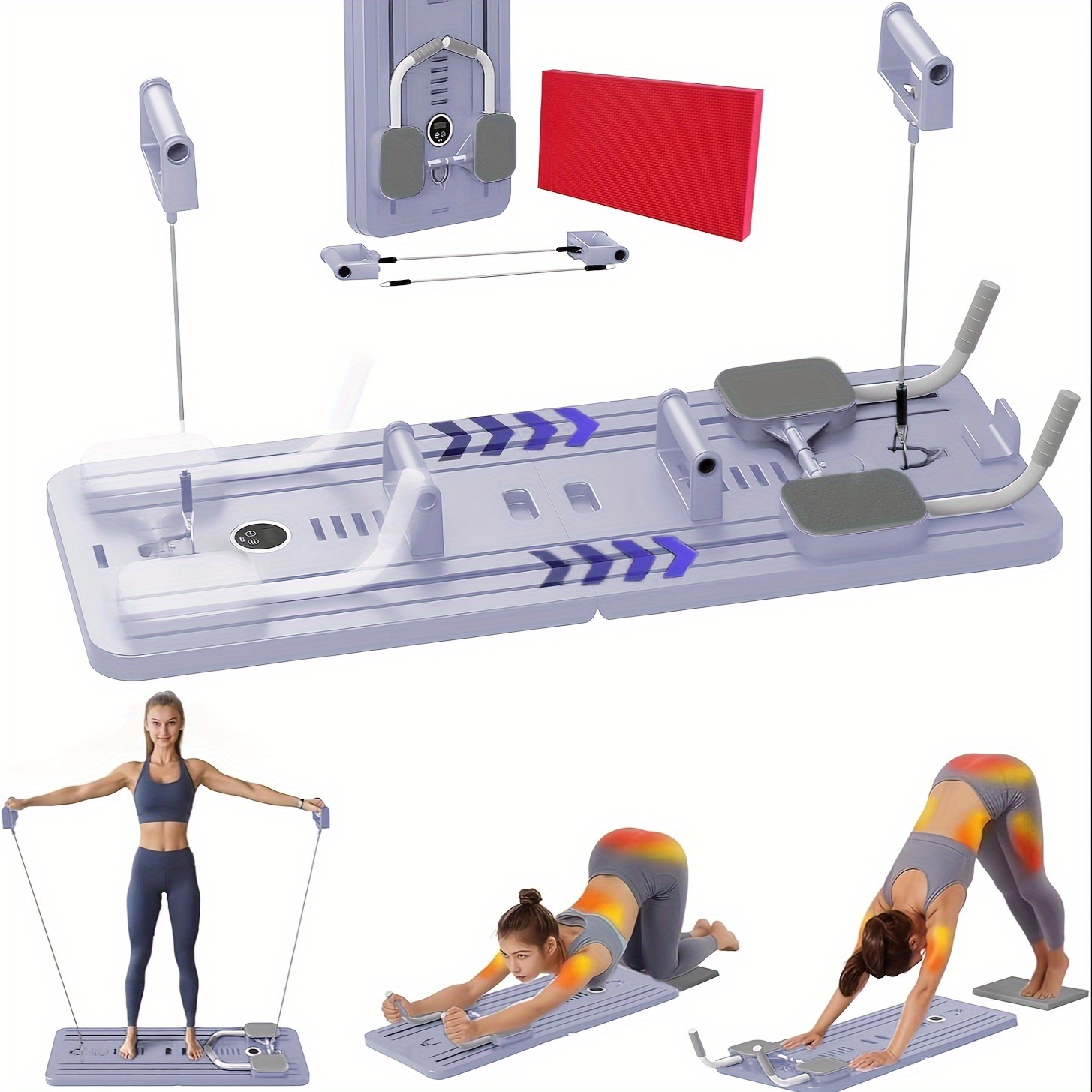 

Pilates , Pilates Set, Pilates For , 6 In1 Pilates Sliding , Pilates