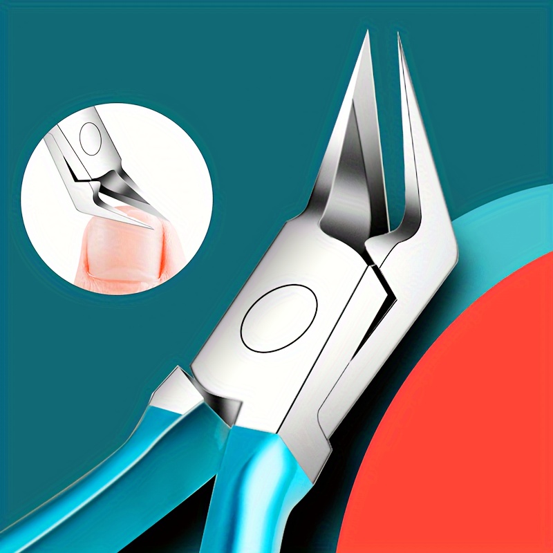 

Professional Stainless Steel Toenail Clippers - Cutter For Thick, Ingrown & Nails - Odorless Manicure & Pedicure Tool