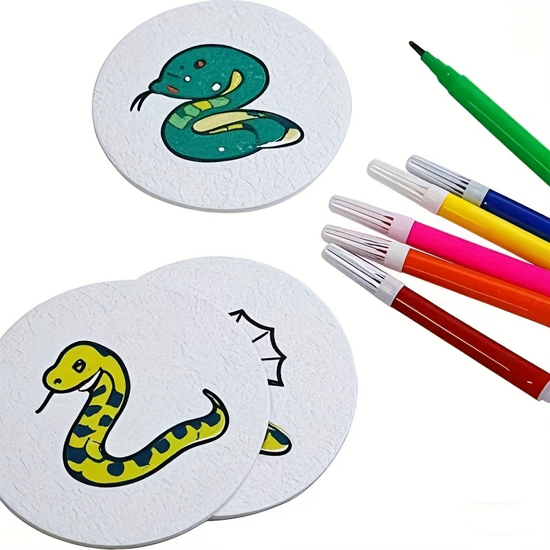 10/15/20/30pcs- 3D Round Foam Art Craft Paper, Fun Paper Crafts for DIY Activities and Creative Projects - Ideal Gift Choice, Suitable for Christmas Gifts, School, Office, Home Activities Interactive Companion, Home Gift