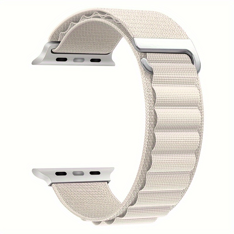 Nylon Watch Band - Compatible With For Iwatch Ultra 2/ 46mm 45mm 44mm 42mm 41mm 40mm 49mm 38mm For Men And Women, Adjustable Metal Strap, Suitable For Iwatch Ultra 2, Iwatch 11/10/9/8/7/6/5/4/3 Se