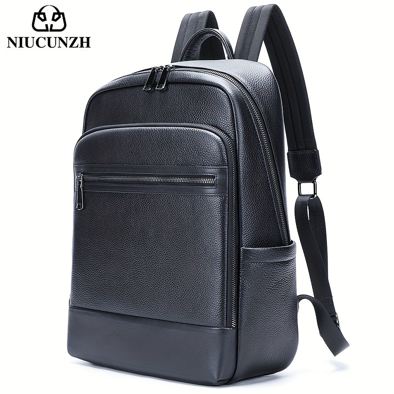 stück herren rucksack echtem leder lässiger business Temu Germany