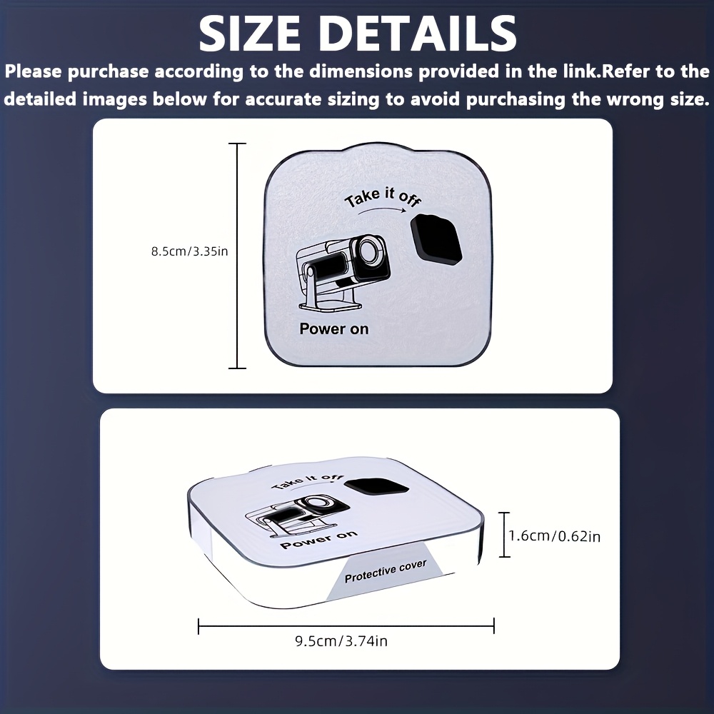 Hy320 Lens Cover, Suitable For Projector Accessories Hy320 Lens Protection
