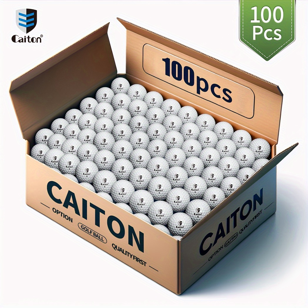 

Caiton 100pcs Balls - , & Soft For Distance, Control & Spin - Ideal & Amateurs