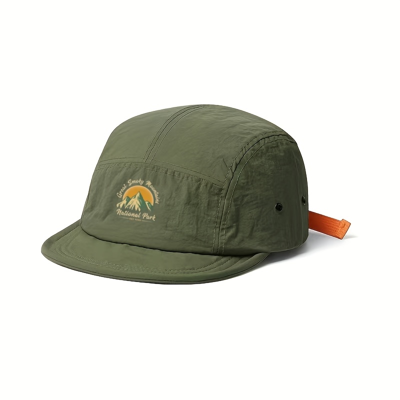 TEMU Men's Quick-dry Baseball Cap Made Of High-quality Breathable Fabric, Designed For Spring And Summer Outdoor Activities. Its Lightweight And Thin