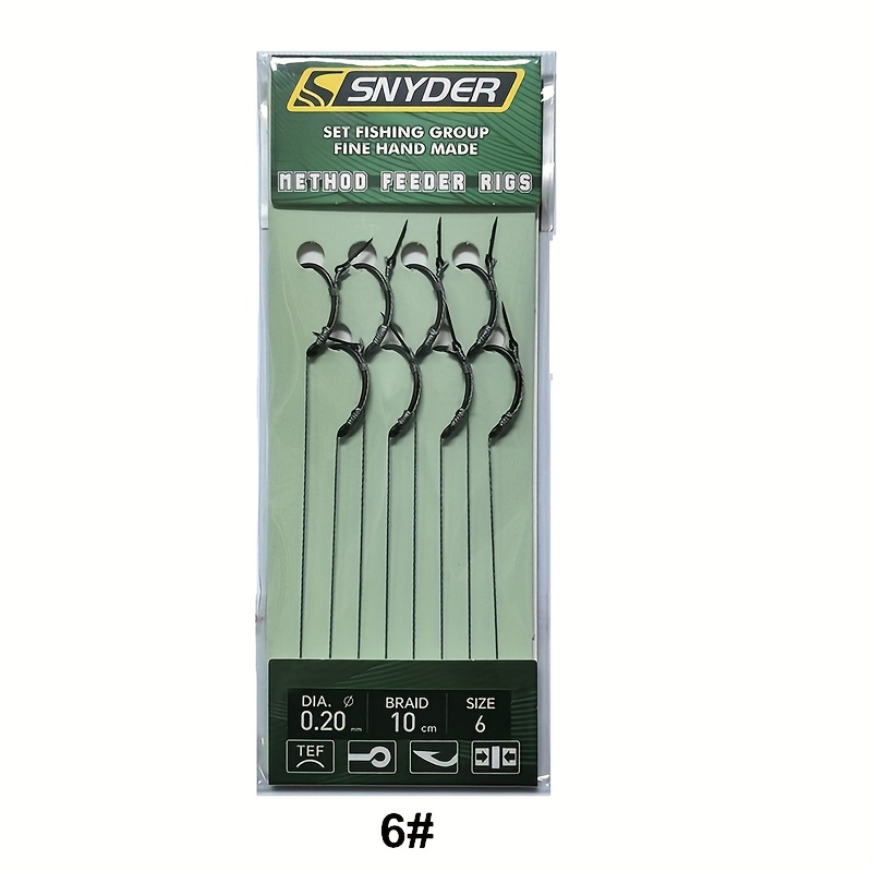 TEMU 1 Pack Of 8, 3 Packs Of 24 European Feeder Fishing Kits, Carp Fishing Sets, Fishing Tools, Carp Gear, Fishing Gear, Fishing Kit, Fishing