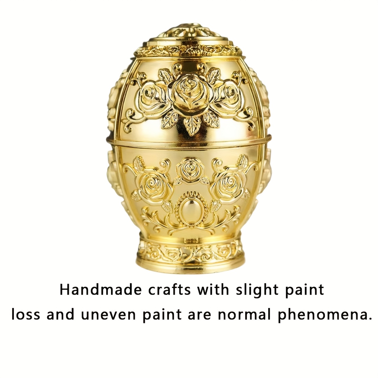 Image of 1pc European Style Automatic Pressing Toothpick Bucket, Golden And Silvery Floral Relief Design, Plastic Toothpick Holder, Suitable For Home, Living Room, Dining Room Decoration