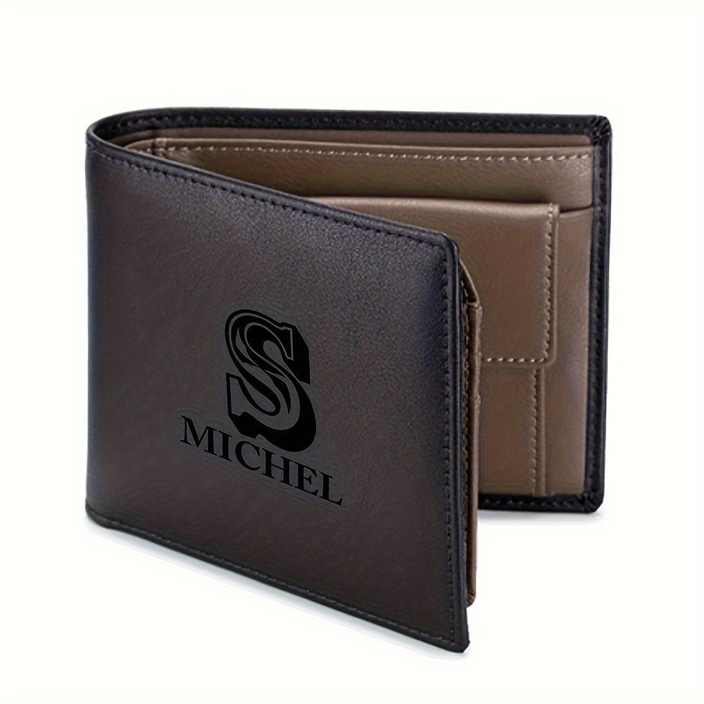 

Portefeuille Élégant pour Hommes en Cuir GAJING - Mince, Compact avec Design 3-Pli avec Protection RFID, Porte-Cartes Multi et Porte-Monnaie, Style Vintage