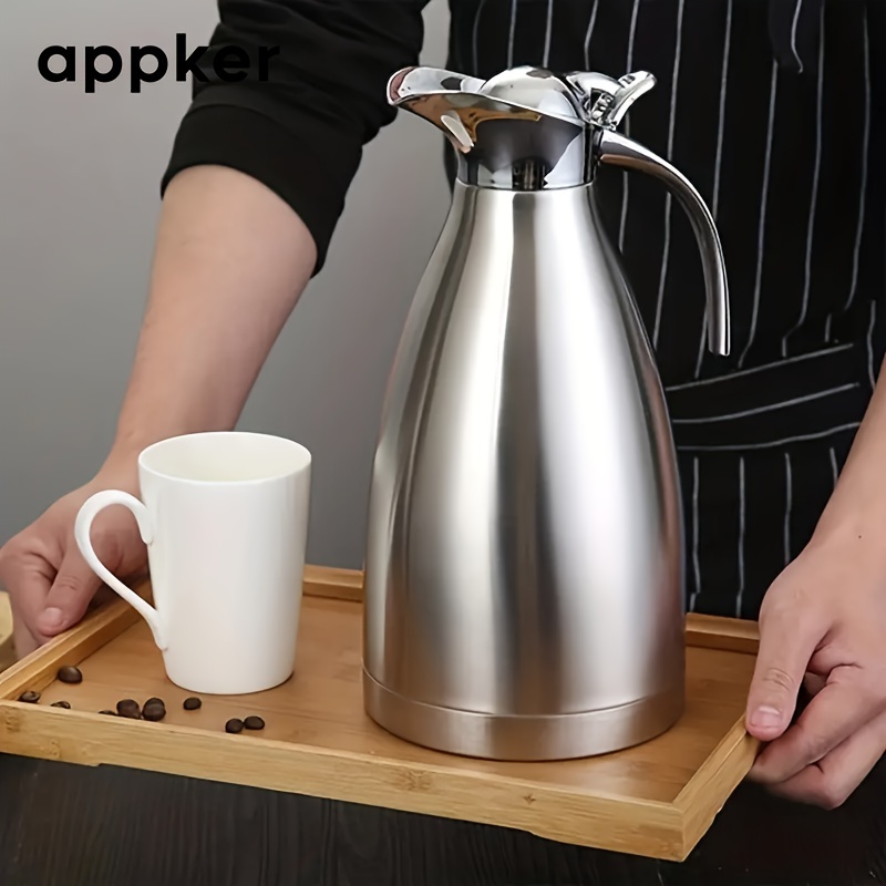 Coffee Carafe Airpot Insulated Coffee Thermal Urn Stainless - Temu