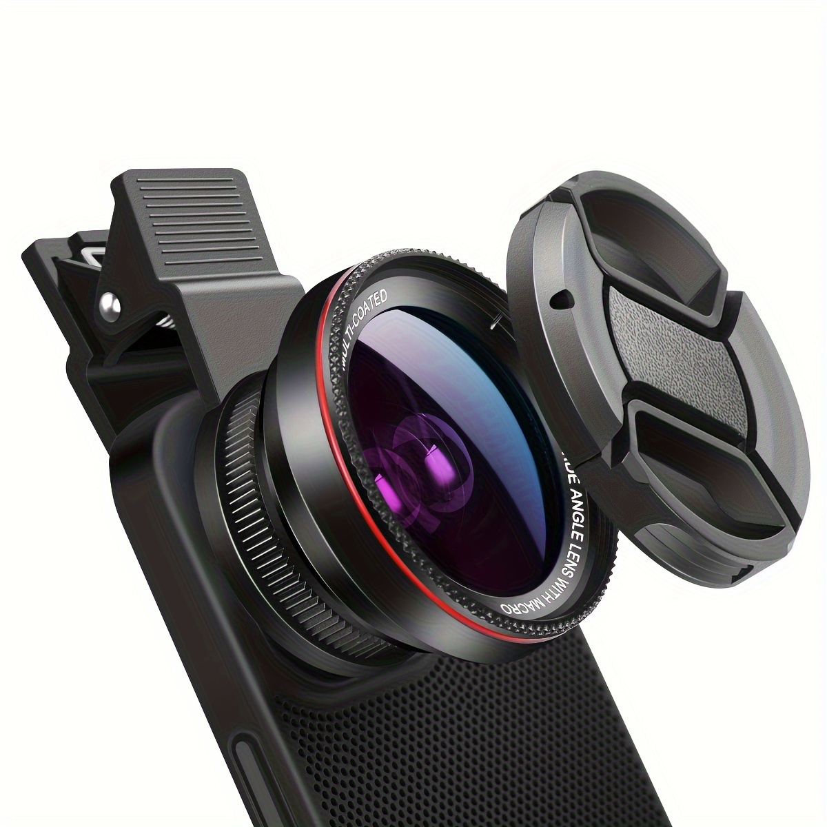 

Generic Super Wide Angle 0.6x And 15x Macro Lens Clip-on Phone Universal