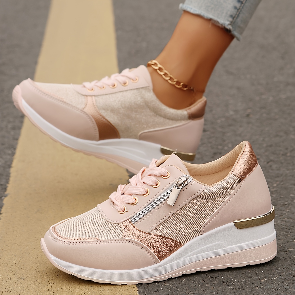 Plataforma Zapatillas Mujer De Moda 2019 Bxjpn Zapatos De Moda