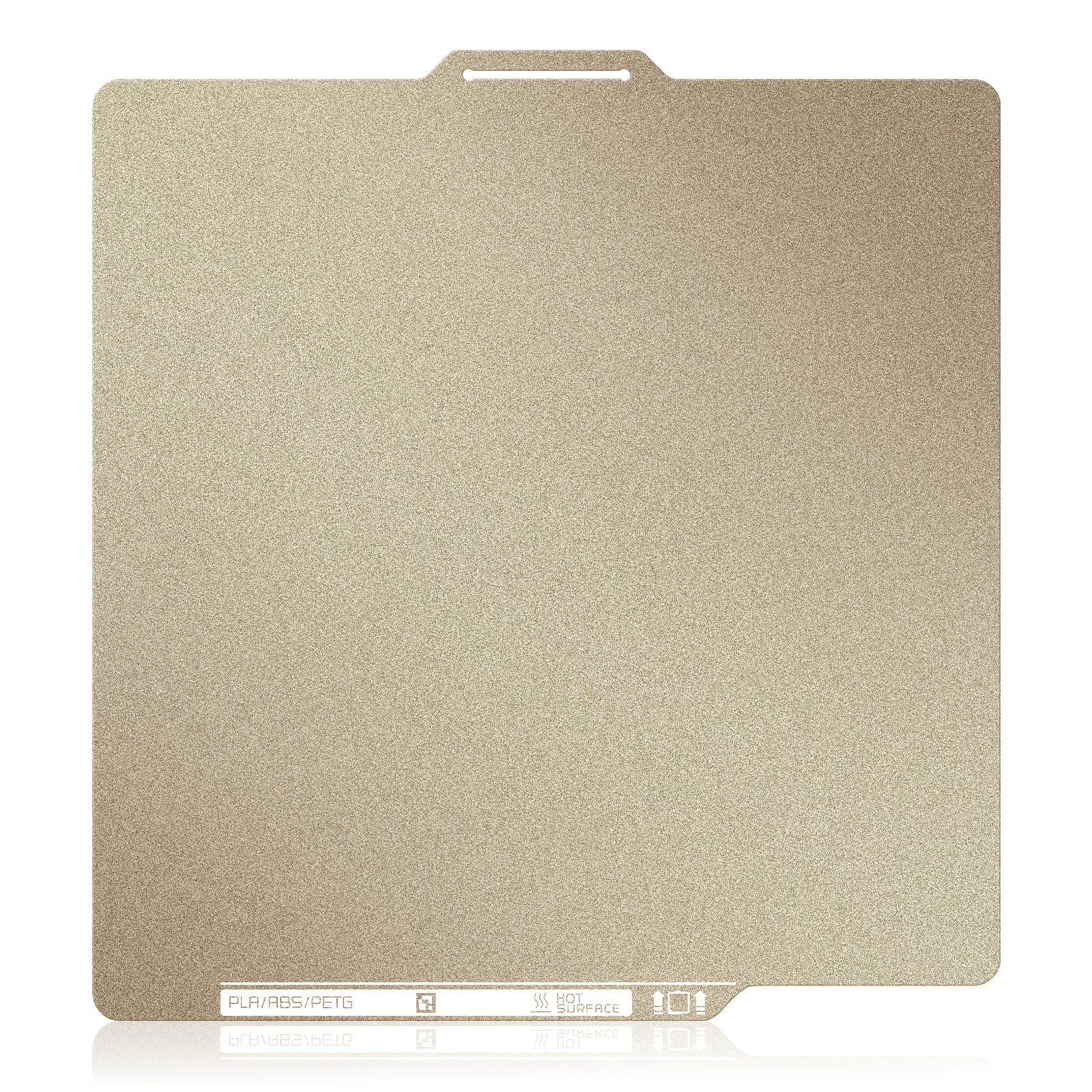 TEMU 2-pack Newly Upgraded Double Side Pei Textured Build Plate For P1s P2s X1 A1 3d Printer: Strong No , Removable Flexible High Temperature