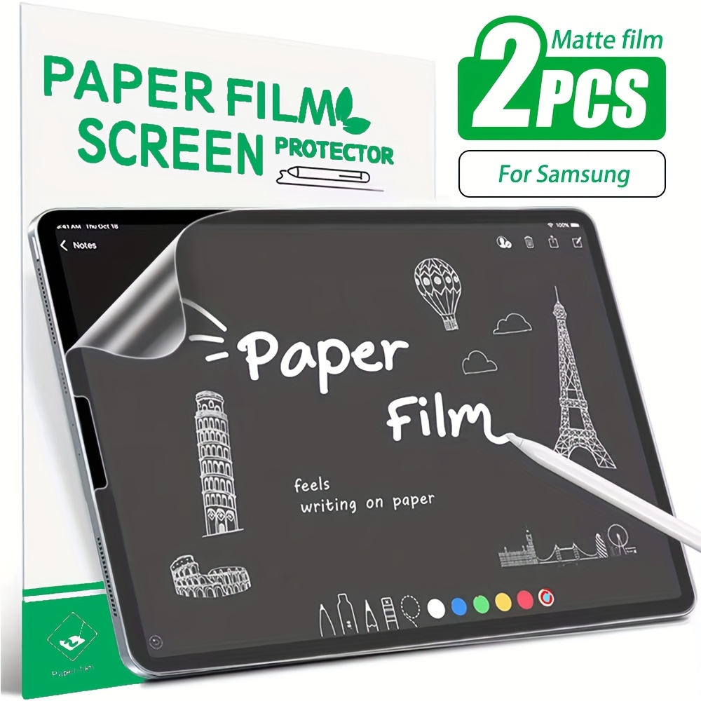 Anti Glare Paperlike Galaxy Tab S6 Lite Screen Protector S6 Temu