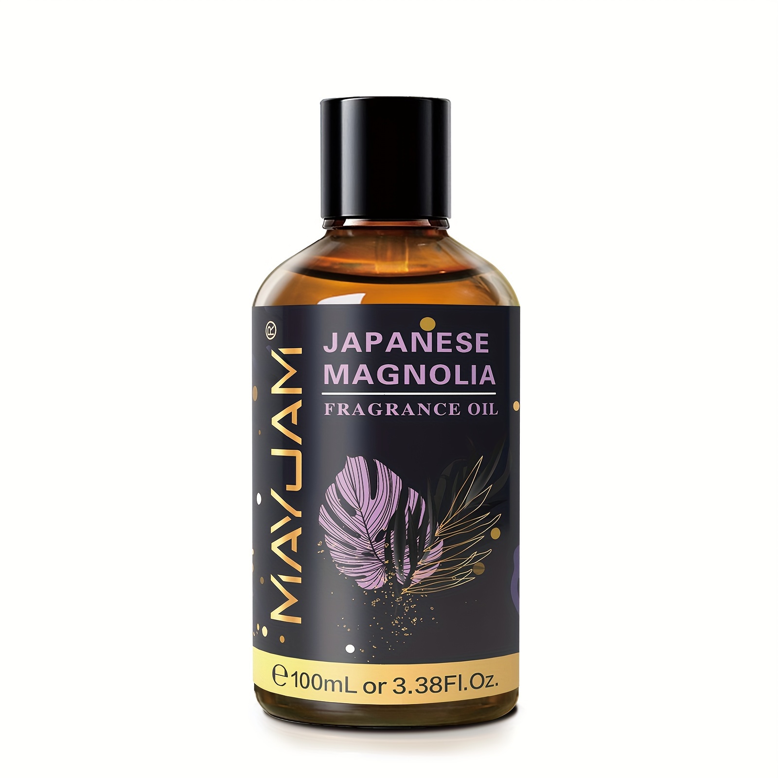 1pc Mayjam Japanese Magnolia Premium Fragrance Oils 100ml/3.38fl.oz. Long-lasting Scent, Great For Diffusers, Humidifiers, Oil Burners, Candle Making, Reed Diffuser Oils