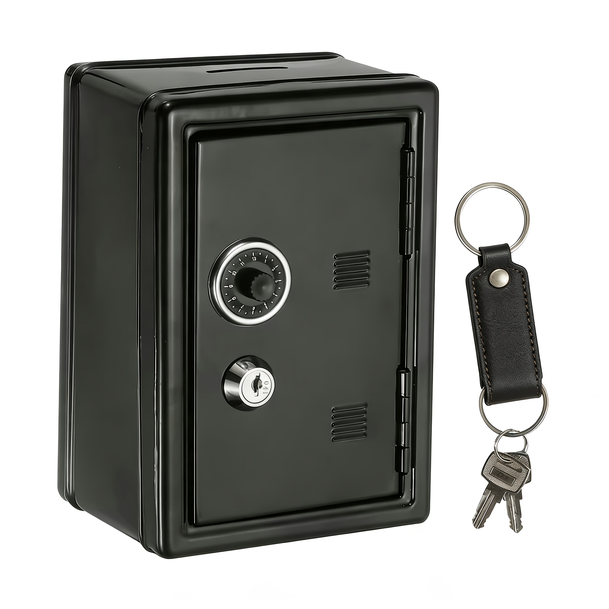 TEMU With Key And Combination Lock, Removable Drawer, Large-capacity Safe Box. Suitable For Home, Office, Commercial Spaces, For Storing Cash,