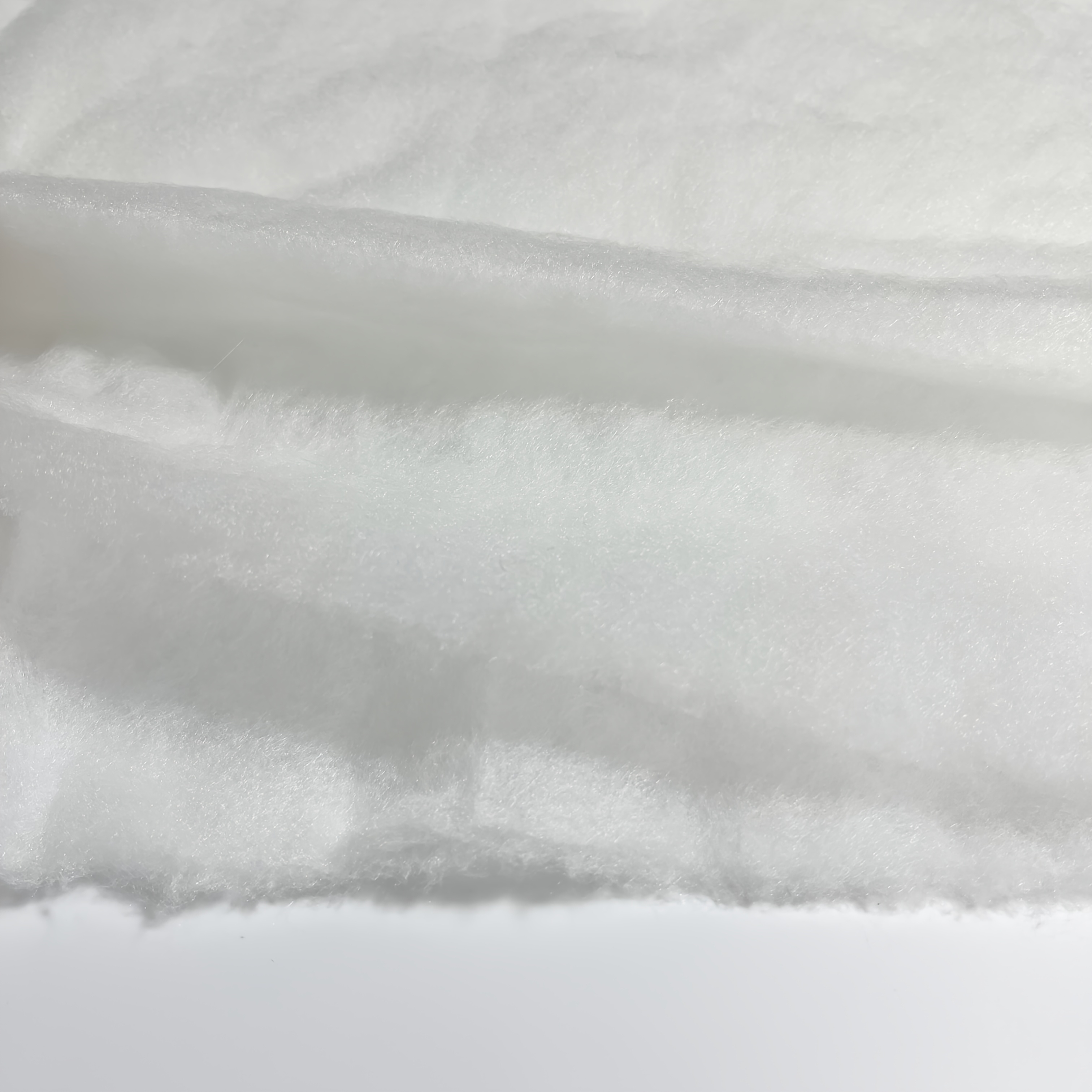 Image of Fluffy Diy Tearable Fabric Filling, White Quilting Garments Fabrics, Artificial Snow Blanket Decoration Material Sewing Quilt Lining And Knitting Projects, Elegant Decor Texture 2 Meter Per Piece