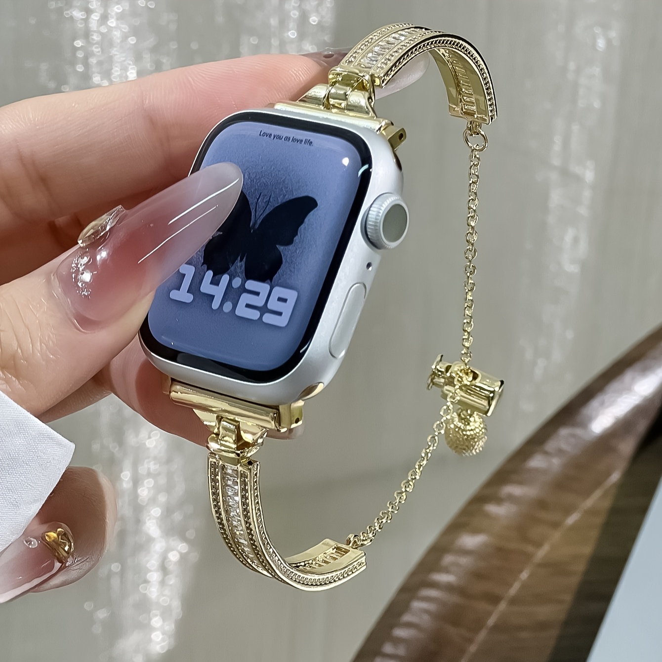 starry sky watch band] starry sky waterproof aluminum Temu