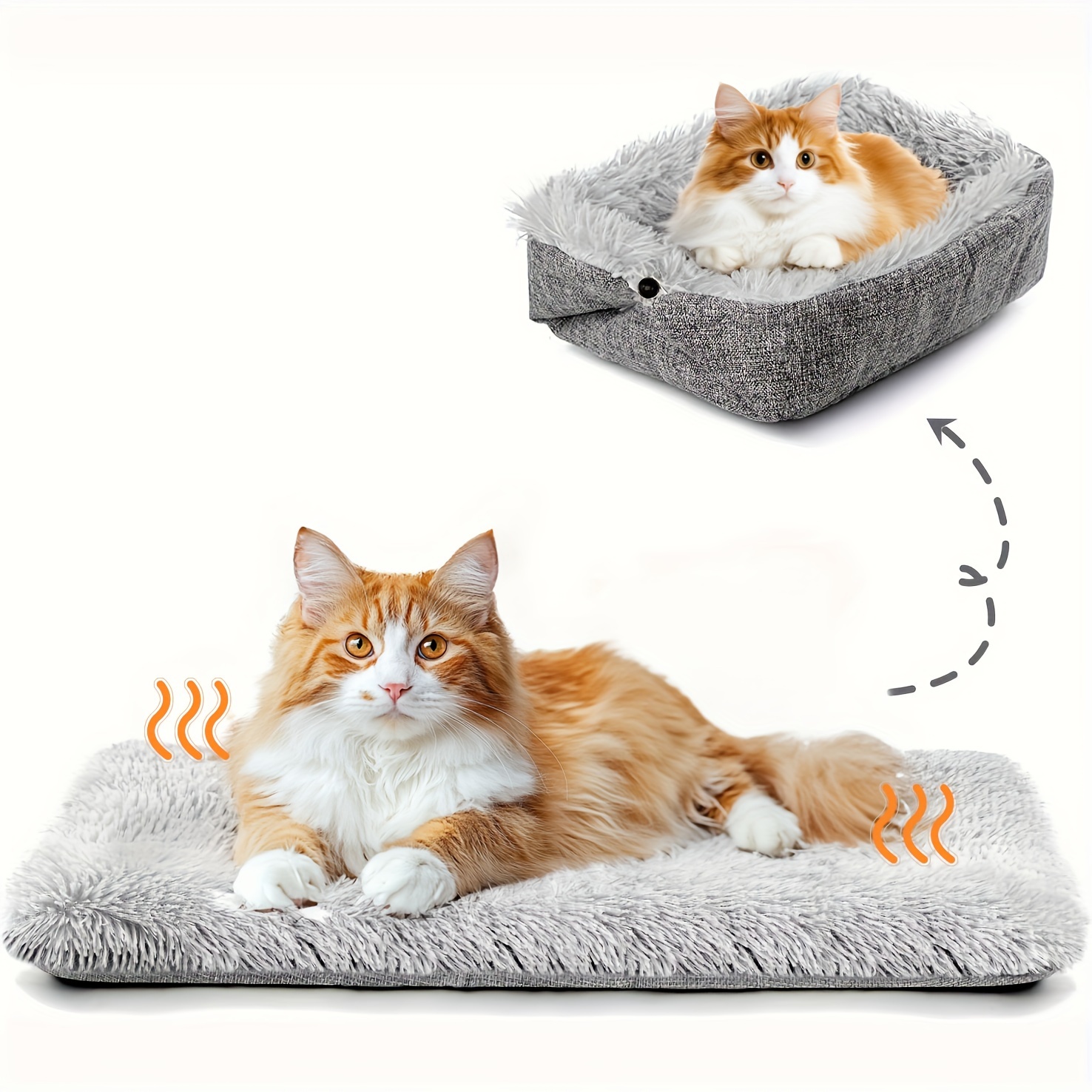 

-warming Pet Bed And Small , - Polyester Pet Mat , Bed For And Use, Suitable For Toy And Breeds