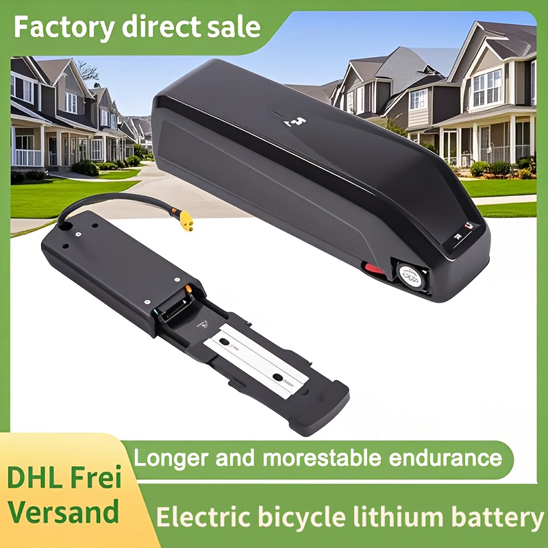 Batterie Lithium 36V 30Ah Pour Vélo Électrique / Scooter - 18650 10S2P, Avec Chargeur - Courant 15A, Taille 186x66x38 Mm