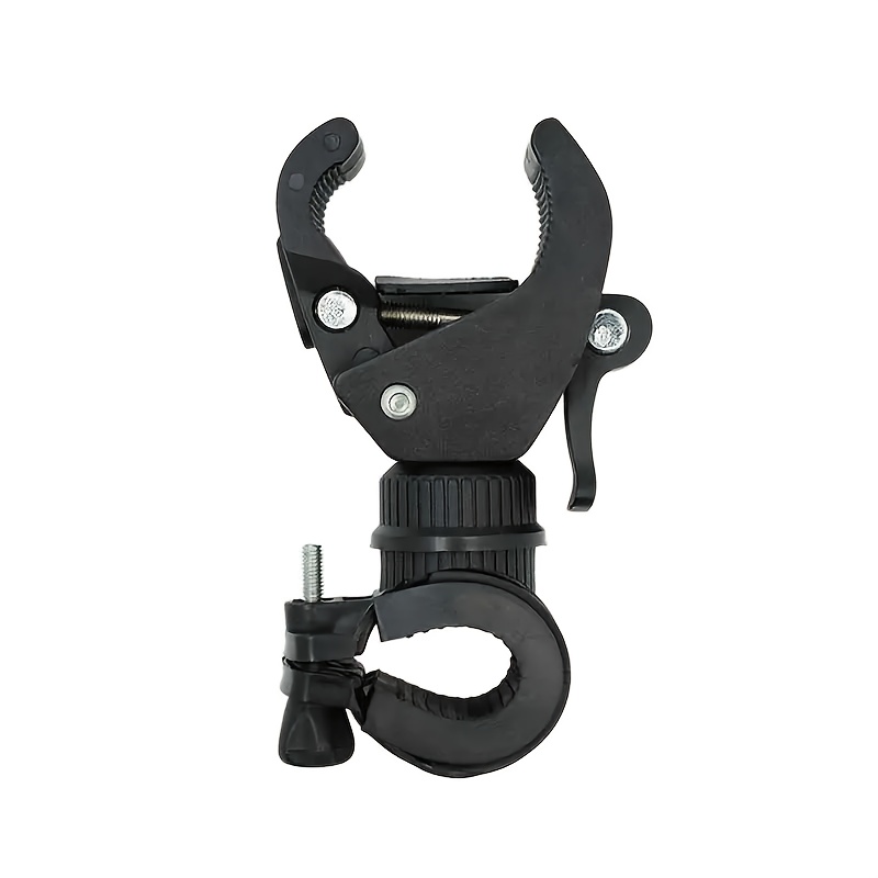 TEMU 360 Bicycle Light Clip Bracket, Compatible With 1.8-3.5cm/0.71-1.38in, Bicycle Lighting Equipment Accessories