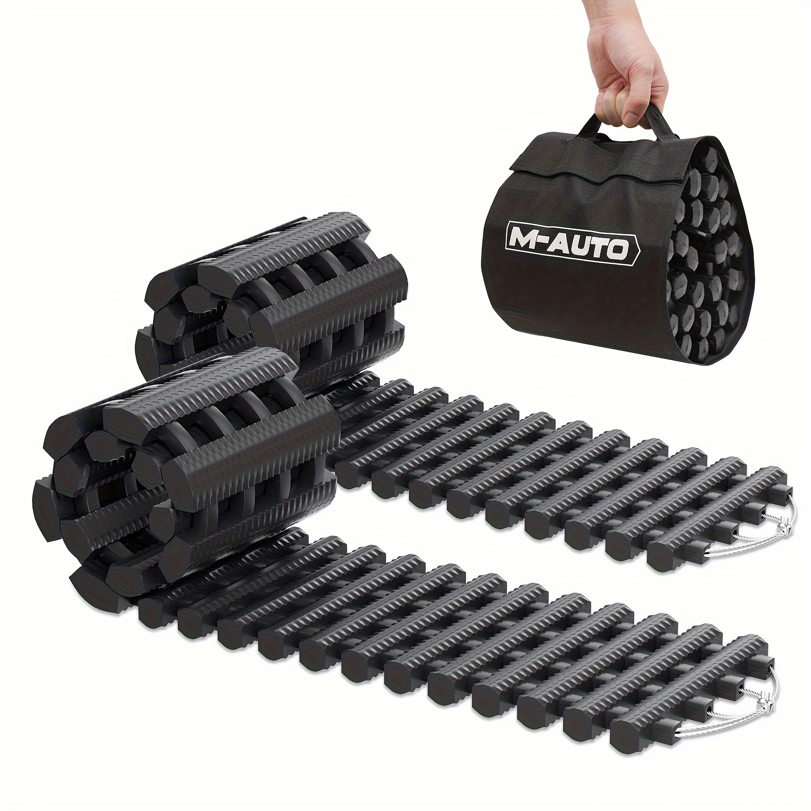 TEMU 39" Tire Mat Recovery Off Tool For Pickups Mud , Bag