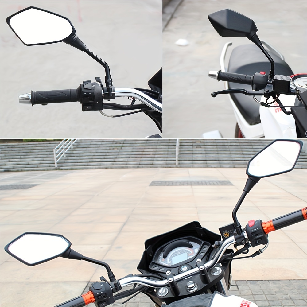 Find OEM YAMAHA LEFT MIRROR DT125 DT175 DT250 DT400 XT500 DT 400 250 175 125 XT 500 In Rogue - Foto 2