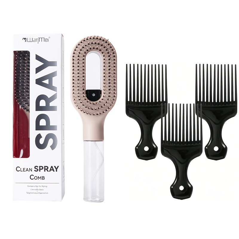 4pcs Refillable Hair Oil Applicator Brush Set