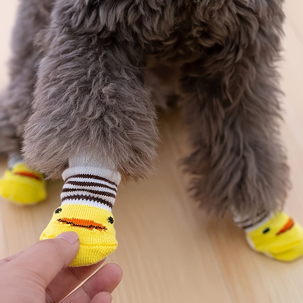 24pcs Non-Slip Pet Paws Socks for Dogs