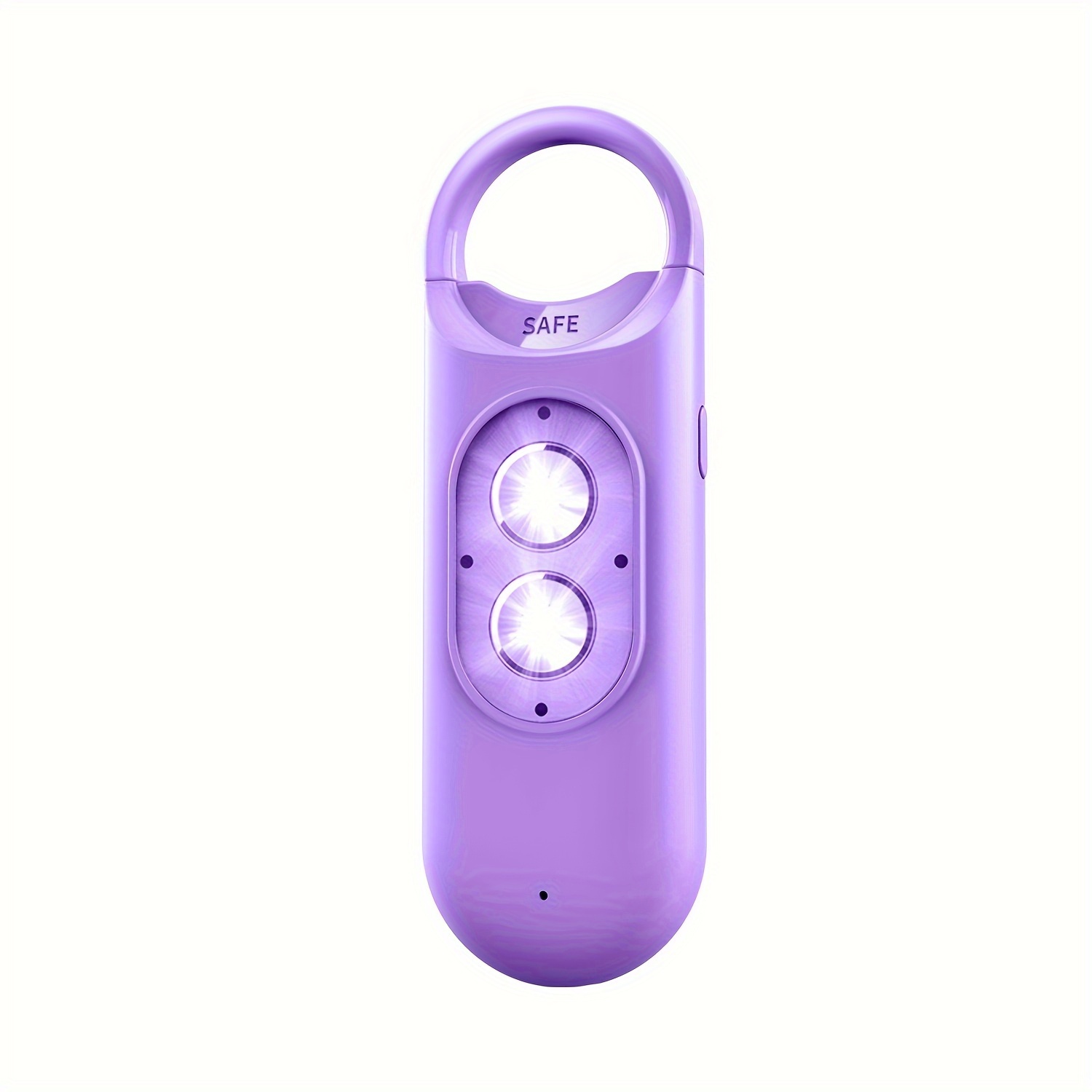 h9 flashing rechargeable safety alarm key